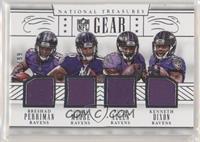 Breshad Perriman, Chris Moore, Buck Allen, Kenneth Dixon #/99