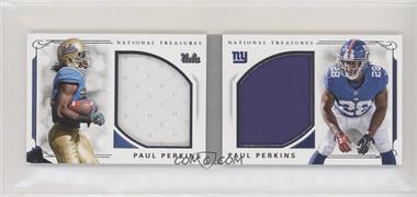 2016 Panini National Treasures - National History Booklets #3 - Paul Perkins /49