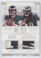 Carson Wentz, Wendell Smallwood #/10