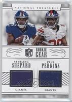 Sterling Shepard, Paul Perkins #/99