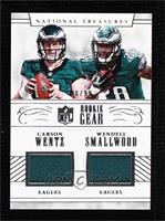 Carson Wentz, Wendell Smallwood #/99