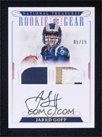 Jared Goff #/15