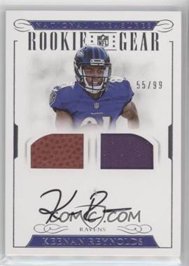 2016 Panini National Treasures - Rookie NFL Gear Dual Materials Signatures #40 - Keenan Reynolds /99