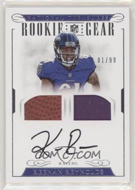 2016 Panini National Treasures - Rookie NFL Gear Dual Materials Signatures #40 - Keenan Reynolds /99