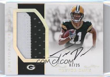 2016 Panini National Treasures - Rookie RPS Material Signatures - Silver #RMS-TD - Trevor Davis /25