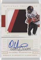 Rookie Silhouettes Signatures - DeAndre Washington #/25