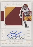 Rookie Silhouettes Signatures - Su'a Cravens #/25