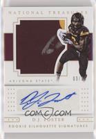 Rookie Silhouettes Signatures - D.J. Foster #/25