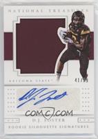 Rookie Silhouettes Signatures - D.J. Foster #/99
