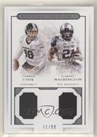 Connor Cook, DeAndre Washington #/99