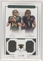 Bryce Petty, Corey Coleman #/99