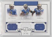 Brett Hundley, Jordan Payton, Paul Perkins #/99