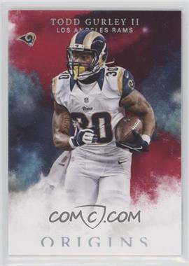 2016 Panini Origins - [Base] - Red #13 - Todd Gurley II