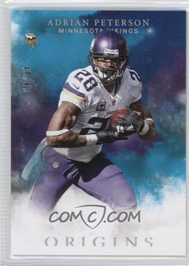 2016 Panini Origins - [Base] - Turquoise #72 - Adrian Peterson /60