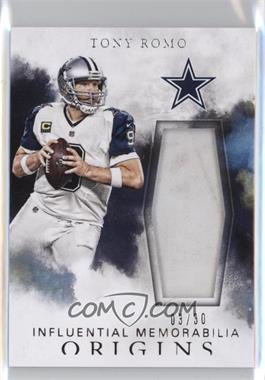 2016 Panini Origins - Influential Memorabilia #24 - Tony Romo /30