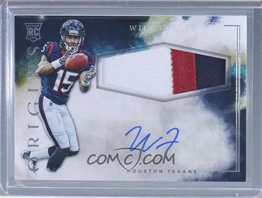 2016 Panini Origins - Rookie Jumbo Patch Autographs #RJPA-WF - Will Fuller V