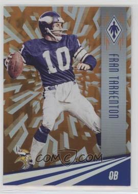 2016 Panini Phoenix - [Base] - Orange #138 - Fran Tarkenton /99