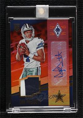 2016 Panini Phoenix - [Base] - Orange #211 - RPS Rookie Auto Jersey - Dak Prescott /99