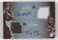 Cody Kessler, Corey Coleman #/20