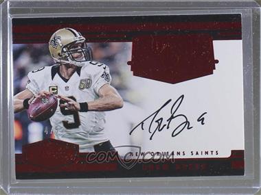 2016 Panini Plates & Patches - Pivotal Marks - Red #4 - Drew Brees /5