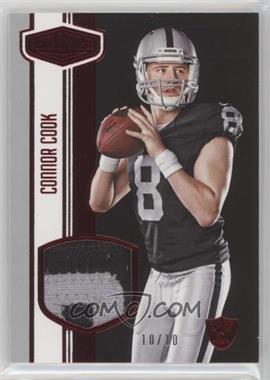 2016 Panini Plates & Patches - Rookie Materials - Red #RM-CO - Connor Cook /10