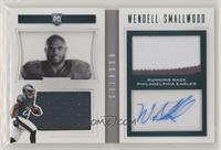 Rookie Playbook Jersey Autographs - Wendell Smallwood #/99