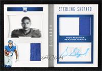 Rookie Playbook Jersey Autographs - Sterling Shepard #/25