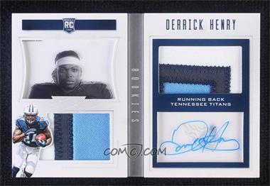 2016 Panini Playbook - [Base] - Platinum #112 - Rookie Playbook Jersey Autographs - Derrick Henry /49