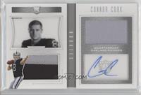 Rookie Playbook Jersey Autographs - Connor Cook #/49