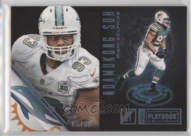 2016 Panini Playbook - [Base] - Platinum #67 - Ndamukong Suh /49