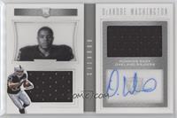 Rookie Playbook Jersey Autographs - DeAndre Washington #/199