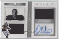 Rookie Playbook Jersey Autographs - DeAndre Washington #/199