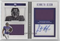 Rookie Playbook Jersey Autographs - Kenneth Dixon [Noted] #/199
