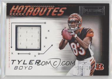 2016 Panini Playbook - Hot Routes #15 - Tyler Boyd /199
