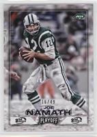 Joe Namath #/49