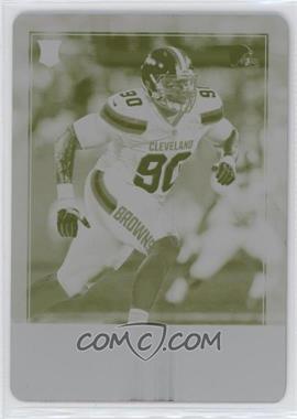 2016 Panini Playoff - [Base] - Printing Plate Yellow #231 - Rookies - Emmanuel Ogbah /1