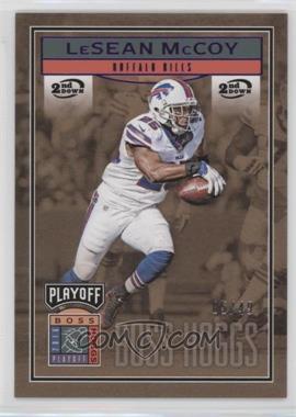 2016 Panini Playoff - Boss Hoggs - 2nd Down #BH-LS - LeSean McCoy /49