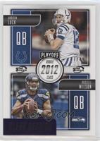 Andrew Luck, Russell Wilson #/49