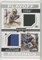 Randall Cobb, Terrance Williams #/50