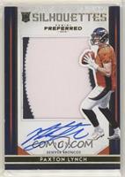 Rookie Silhouettes Prime - Paxton Lynch #/25