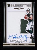 Rookie Silhouettes Prime - Christian Hackenberg #/25