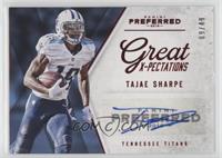 Great X-Pectations - Tajae Sharpe #/49