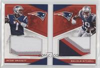 Jacoby Brissett, Malcolm Mitchell #/25