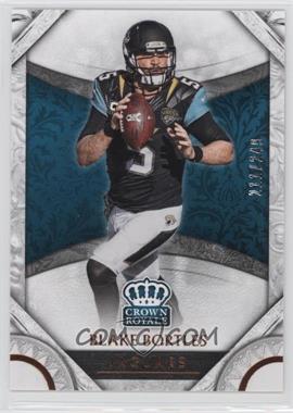 2016 Panini Preferred - Retail Crown Royale - Bronze #37 - Blake Bortles /249