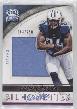 2016 Panini Preferred - Retail Crown Royale Jumbo Rookie Silhouette Jerseys - Pink #20 - Derrick Henry /250