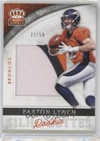 Paxton Lynch #/50