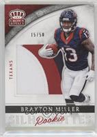 Braxton Miller #/50