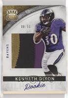 Kenneth Dixon [EX to NM] #/50