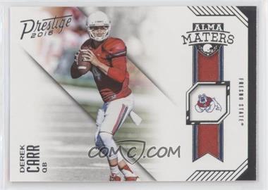 2016 Panini Prestige - Alma Maters #5 - Derek Carr