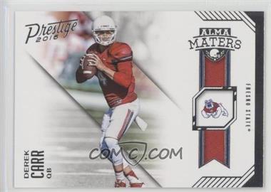 2016 Panini Prestige - Alma Maters #5 - Derek Carr